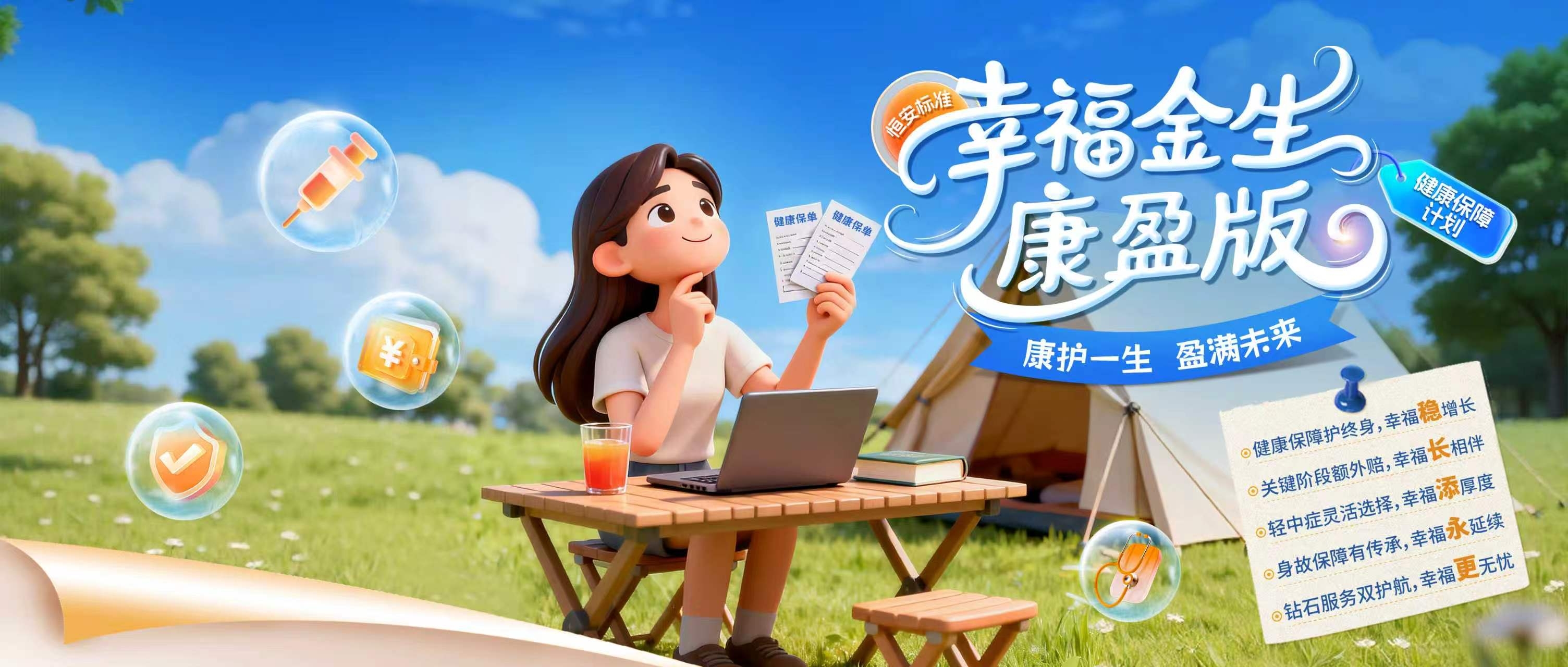 恒安标准幸福金生康盈版健康保障计划